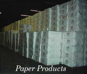 Paper Products In Storage